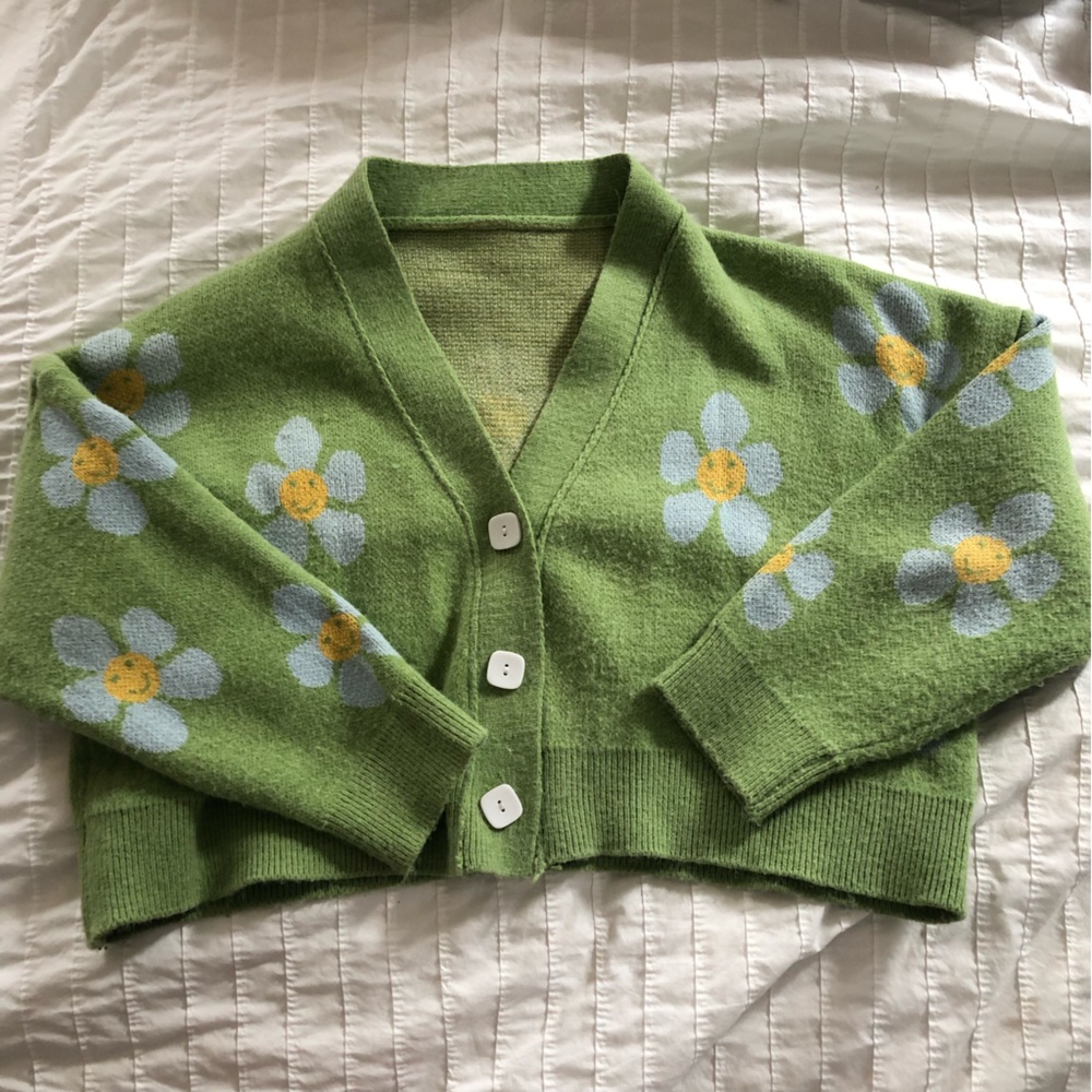 Floral Sweater